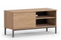 Preview: TV Kommode ERISTO small Hickory-Holzoptik für Wohnzimmer | www.artigo.at